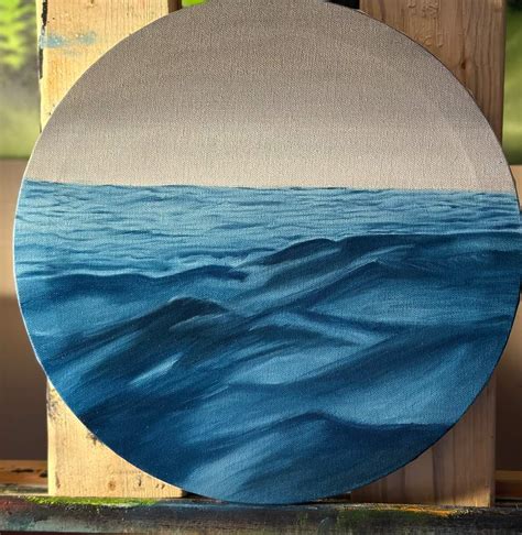 Oil ocean painting