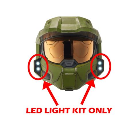 Master Chief Helmet LED Kit - Etsy