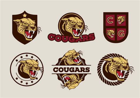 Vector Cougar Mascot - Download Free Vector Art, Stock Graphics & Images