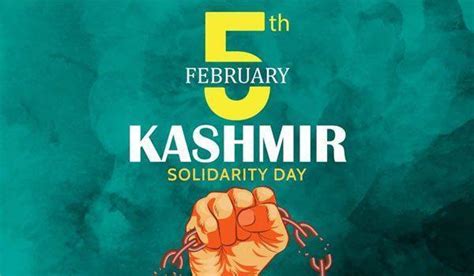 Kashmir Solidarity Day 2023: An Acknowledgment of Unity of Kashmir and ...