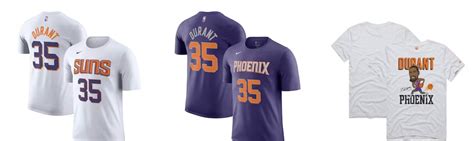 Kevin Durant Suns Jersey: Where to buy Phoenix Suns gear online ...