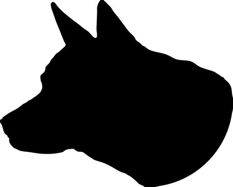 dog head silhouette clipart 10 free Cliparts | Download images on ...