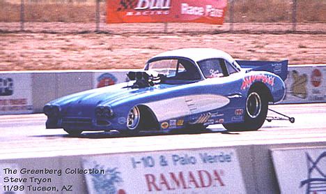 Drag Racing Picture of the Day - Steve Tryon's 1958 Corvette Blown ...