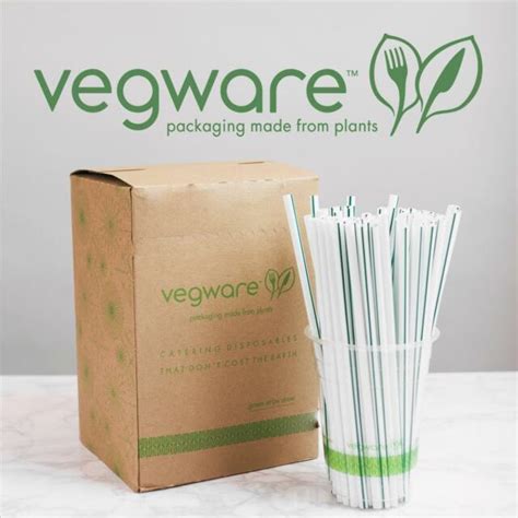 Compostable Wrapped Plastic Straws | Eco Friendly Drink Straws | White Bio Straws | Plant Based ...