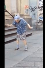 This Elderly Woman Dancing Her Heart Out Will Make Your Day | Happy ...
