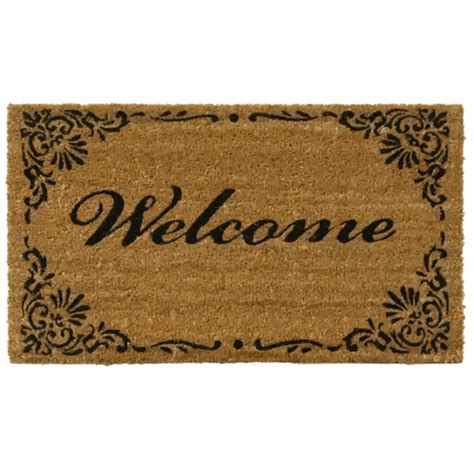 "Classic American Welcome Mat"