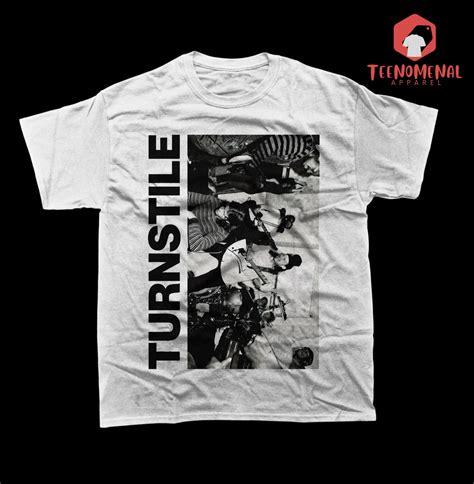 Turnstile Unisex T-shirt Glow on Merch Music Band Tee - Etsy