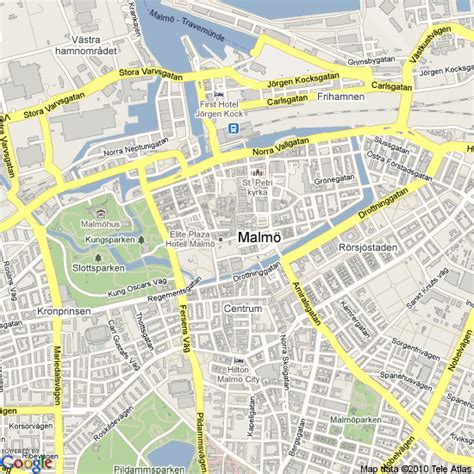 Malmo Sweden Map - ToursMaps.com