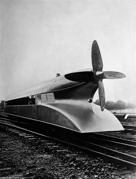 The Zeppelin on RAILS: How the Schienenzeppelin train broke speed record in 1931 | Daily Mail Online