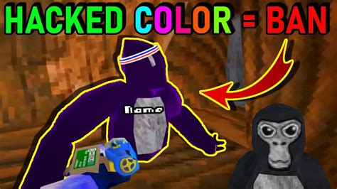 Impossible Colors Can Get You BANNED in Gorilla Tag VR!!! - YouTube
