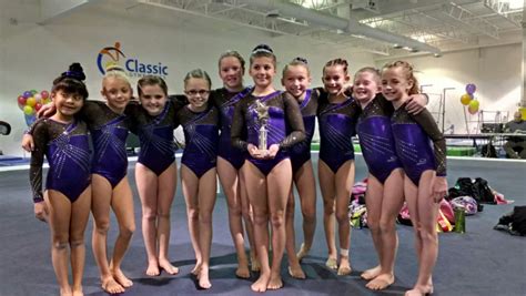 Level 5 Girls Gymnastics Team, Takes Home 3rd – Great Northern Gymnastics