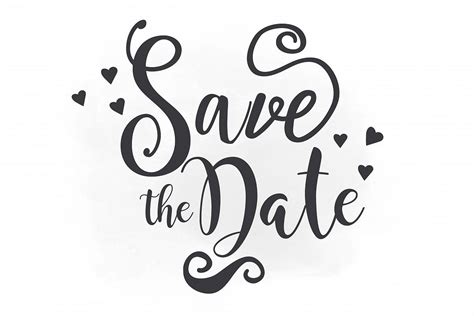 Save The Date Vector at Vectorified.com | Collection of Save The Date ...