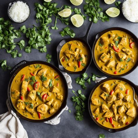 Cast Iron Skillet Coconut Curry Chicken Recipe | Recipes.net