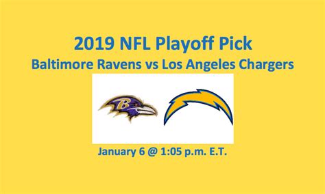 Baltimore Ravens vs Los Angeles Chargers Pick: Top NFL Betting Preview