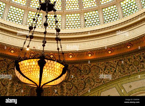 Chicago Cultural Center Tiffany-designed dome Stock Photo - Alamy