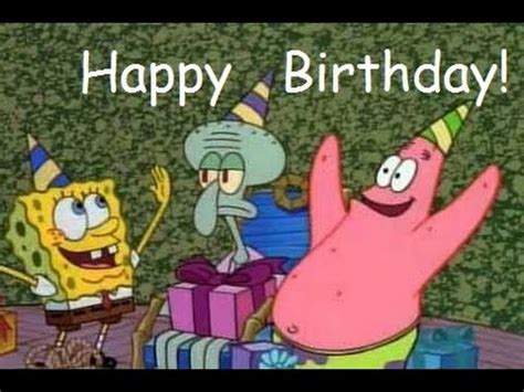 Spongebob Happy Birthday Song