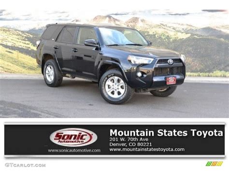 2016 Midnight Black Metallic Toyota 4Runner SR5 4x4 #119970592 Photo #12 | GTCarLot.com - Car ...