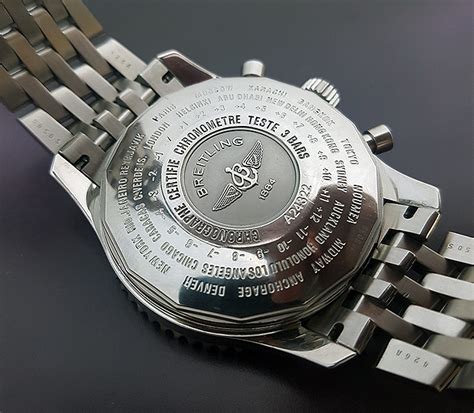 Breitling 1884 Chronometre Navitimer World Wristwatch Ref. A24322