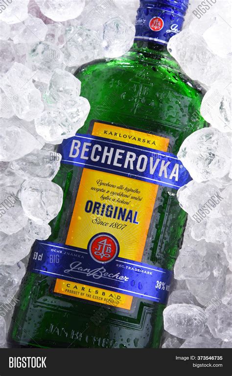 Bottle Becherovka Image & Photo (Free Trial) | Bigstock