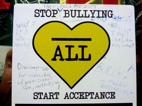Stop Bullying | Stop Bullying Start Acceptance. "Bully, I sa… | Flickr