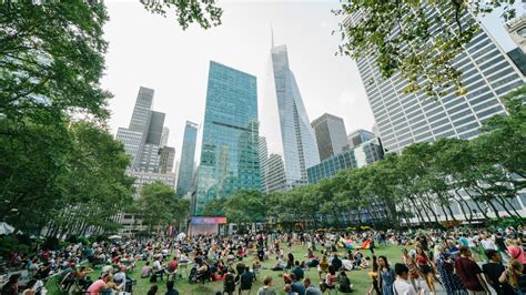 Free Movies, Concerts, And Events Return to Bryant Park This Summer