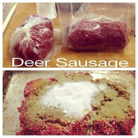 Deer sausage | Recipes, Sausage, Deer