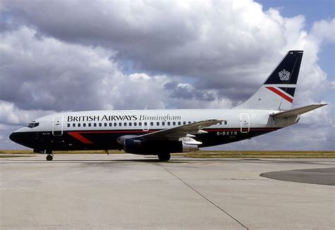 British Airways Birmingham 737-200