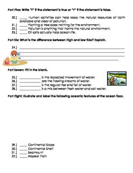 Oceans And Landforms Quiz,Lessons Worksheet Live Worksheets, 59% OFF