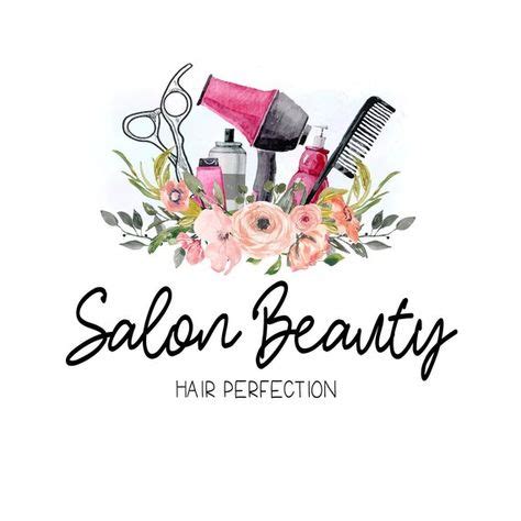 Items similar to Premade Custom Logo -SALON BEAUTY- Premade Logo, Boho Hair Stylist Logo, L ...