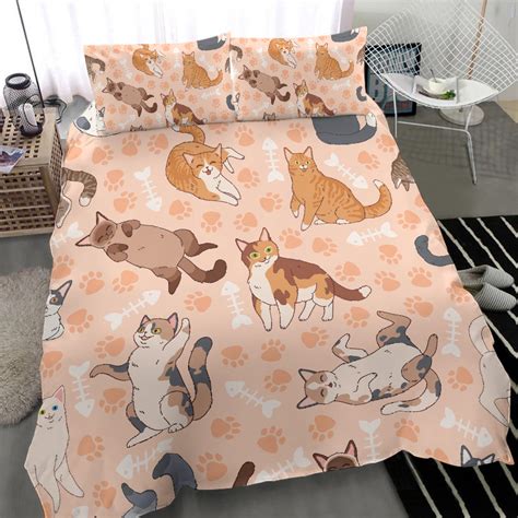 Lovely Cats Bedding Set – Cute Cat Nation