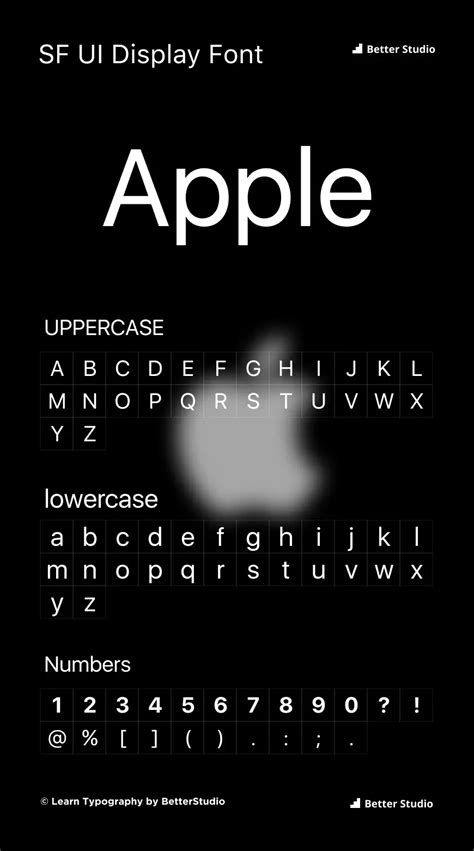 Apple Logo Font: Download Free Font & Logo