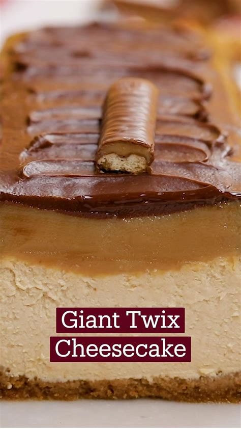 Giant Twix Cheesecake Recipe