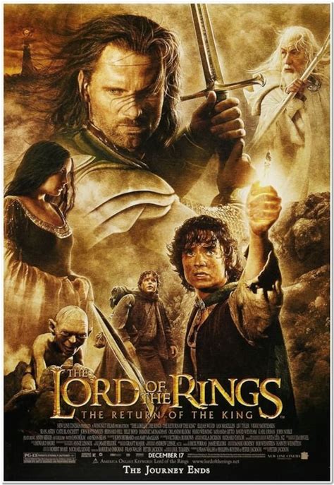 LORD of THE RINGS: Return of the King 2003 Original 27x40 Movie Poster ...