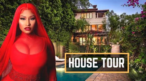 Nicki Minaj House Tour 2021 | Inside Her Multi Million Dollar Beverly Hills Home Mansion - YouTube