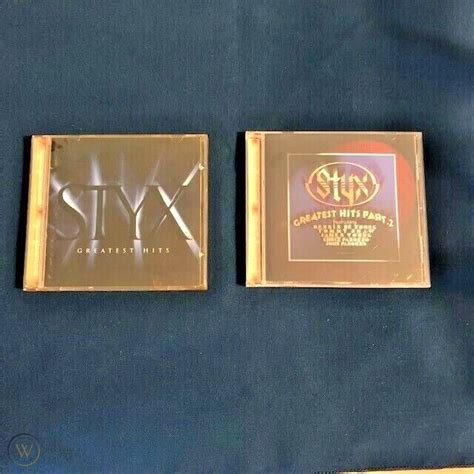 2 Styx CD's Styx Greatest Hits and Styx Greatest Hits Part 2 | #4579518392