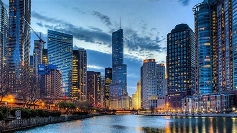 10 Latest Chicago Skyline Wallpaper Hd FULL HD 1080p For PC Desktop 2024