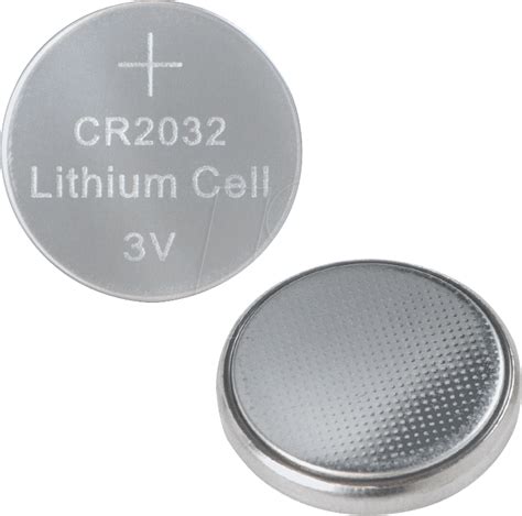 LOGILINK CR2032: Lithium button cell, 3 V, 20.0 x 3.2 mm, pack of 10 at reichelt elektronik