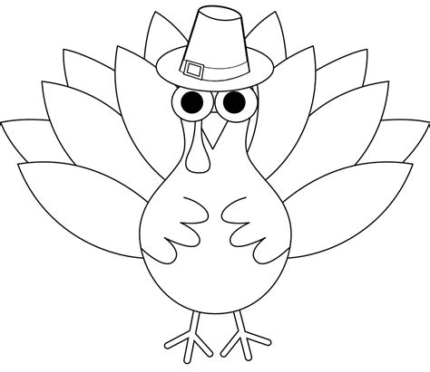 Printable Color Turkey