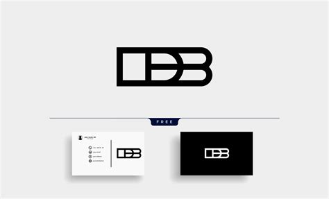 DB Logo Template Design Vector Illustration 2531987 Vector Art at Vecteezy