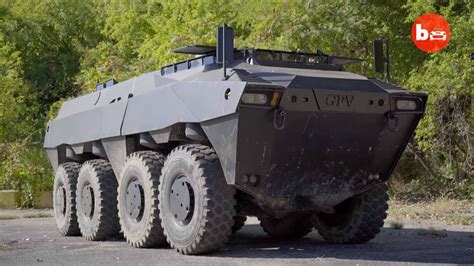 This Street Legal 8 wheeled Armored Truck Built To Destroy Anything In Its Path