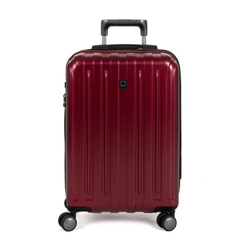 DELSEY - DELSEY Paris Titanium Expandable Carry On Spinner Rolling ...