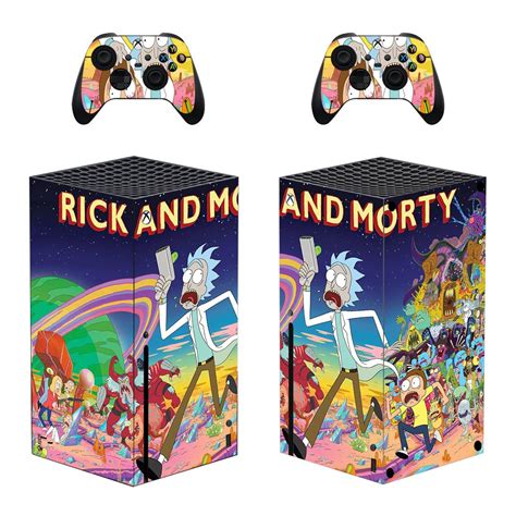 Rick And Mort Skin Sticker For Xbox Series X And Controllers - ConsoleSkins.co in 2022 | Rick ...