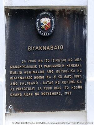 National Registry of Historic Sites and Structures in the Philippines: Biak-Na-Bato*