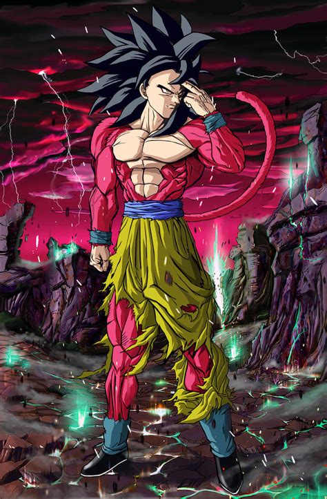 SSJ4 Goku by NovaSayajinGoku[my current lockscreen wallpaper] : r/dbz