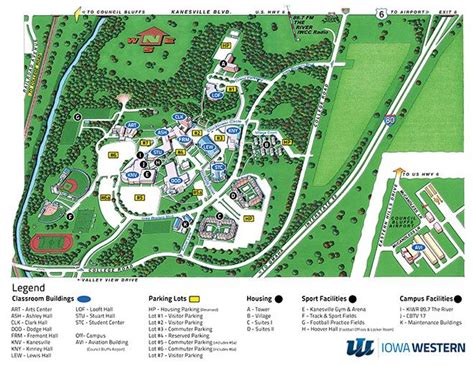 Fort Lewis Campus Map