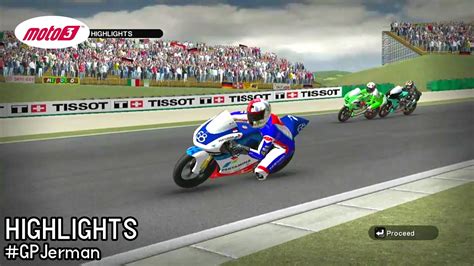 Moto3 - Highlights GP Jerman (Sachsenring) || MotoGP 08 Mod 21 PC Career Mode - YouTube