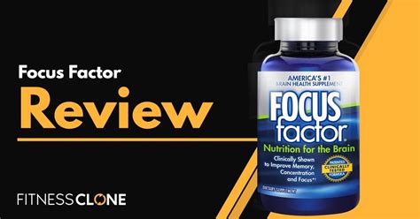 Focus Factor Brain Supplement Review - Is This Supplement Really #1?