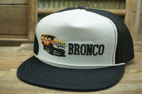 Ford Bronco Hat - Vintage Snapback Warehouse