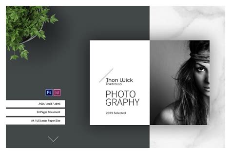 Photography Portfolio | Creative InDesign Templates ~ Creative Market