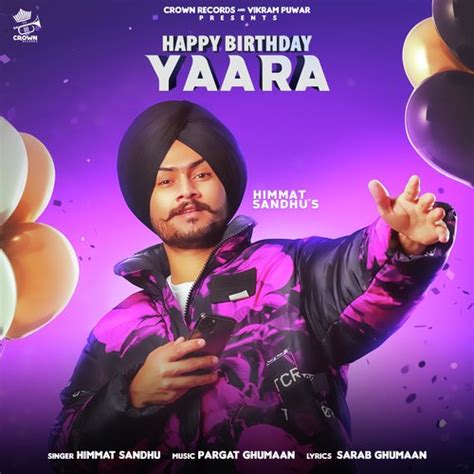 Happy Birthday Yaara - Song Download from Happy Birthday Yaara @ JioSaavn